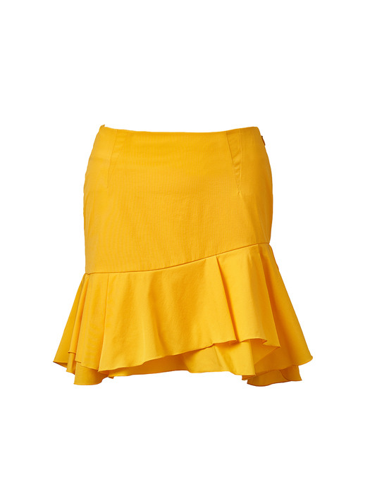  can-can mini skirt_yellow
