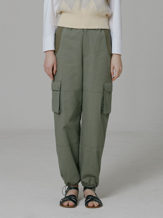 Peek Utility Banding Pants_Khaki