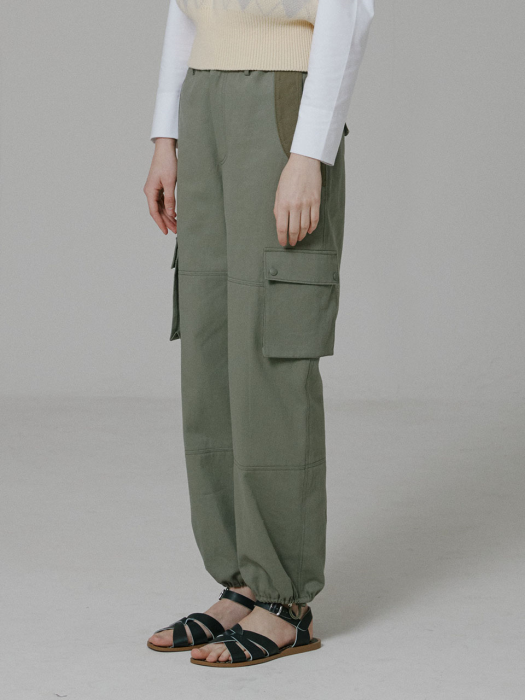 Peek Utility Banding Pants_Khaki