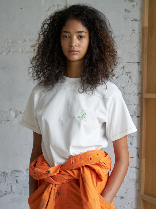 Surfer T-shirt in organic cotton