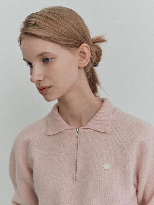 Helena Collar Knit(Pink)