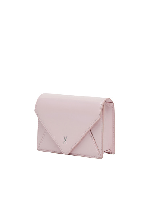 Easypass Amante Card Wallet With Leather Strap Pink Lavender