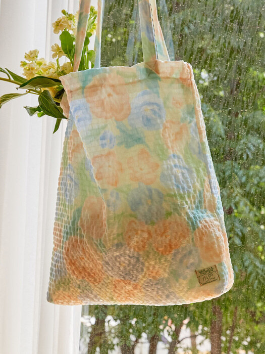 Misty anemone eco-bag