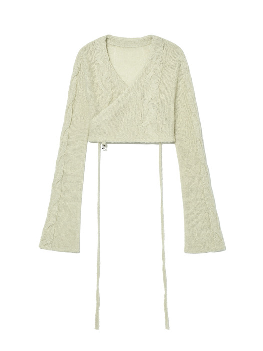 SIMON KNIT CARDIGAN(SAGE GREEN)