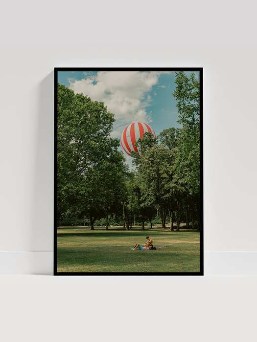 [souffle] Air Balloon 수플 사진 포스터 A1 50x70 A2 사이즈