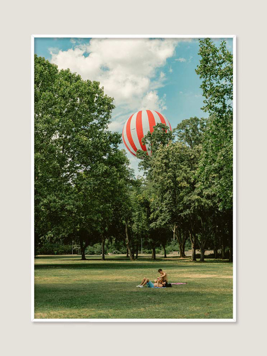 [souffle] Air Balloon 수플 사진 포스터 A1 50x70 A2 사이즈