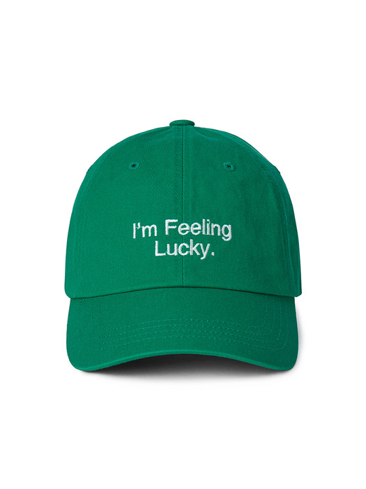 ‘I’m Feeling Lucky’ COTTON CAP_GREEN
