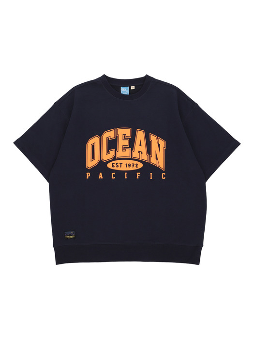 OCEAN SHORT SLEEVE SWEAT SHIRT [3 COLOR]