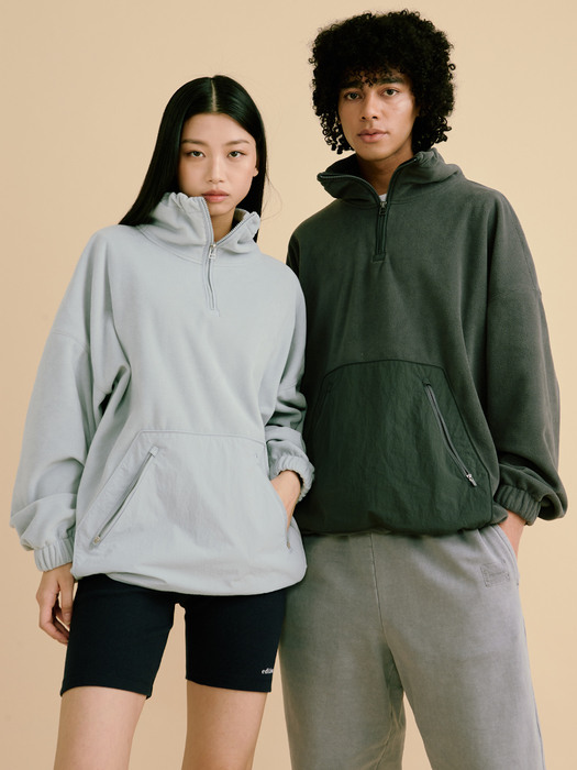 Essential Fleece Anorak (2 Colors)-