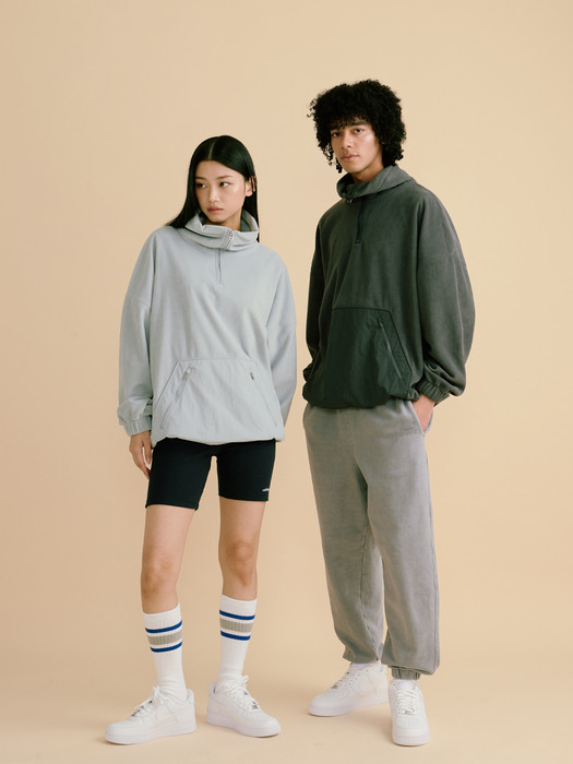 Essential Fleece Anorak (2 Colors)-