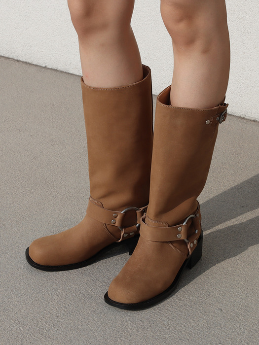 ring long boots_23539_camel