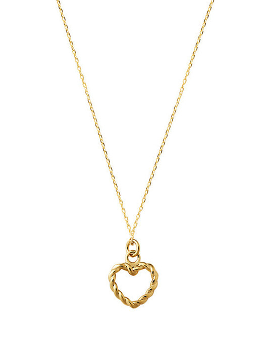 [925 silver] Un.silver.143 / churro necklace (gold)