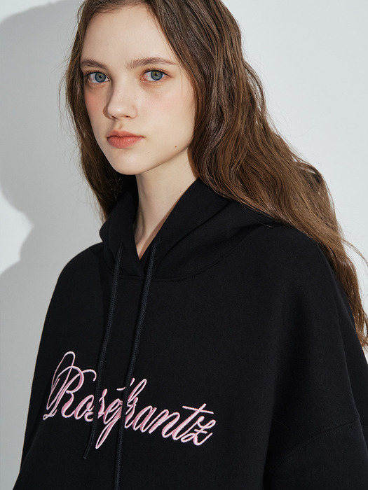 Mare Embroidery Hoodie [Black]