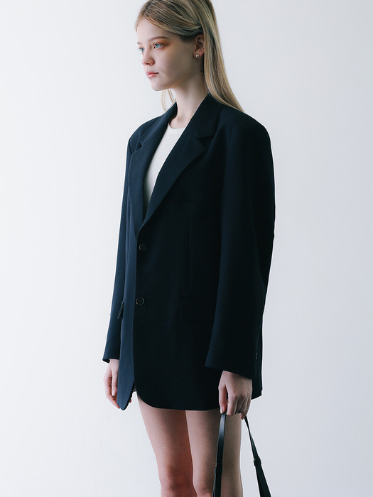 2-Button Flawless Jacket Navy
