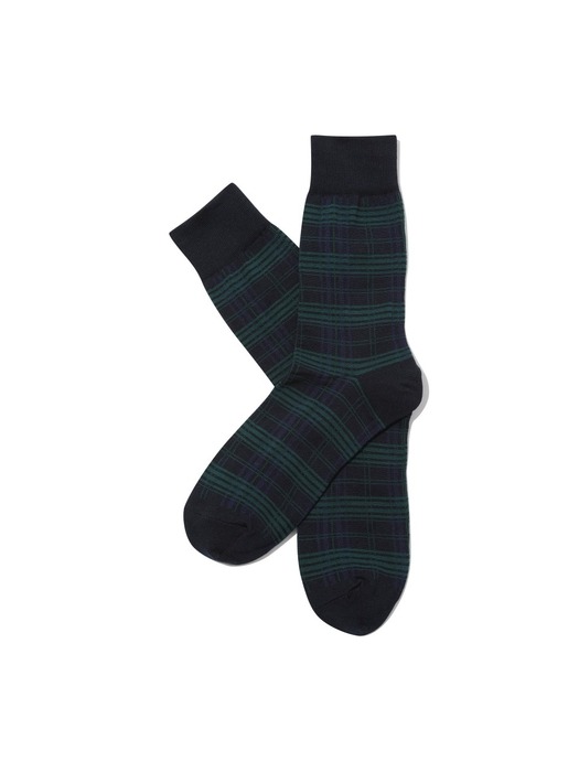 tartan check socks _CALAX24212NYX