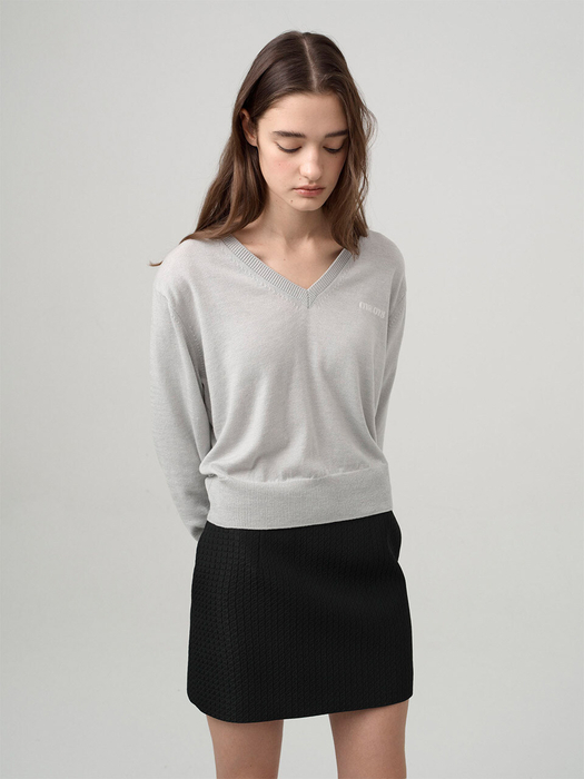 Low-waist H-line Mini Skirt NEW4SS261