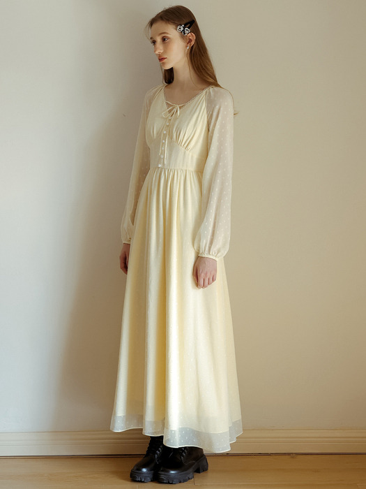 Cest_See-through sleeve fairy dress