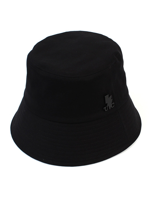 Simple Black Bucket Hat 버킷햇