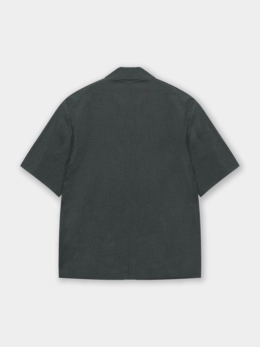 [birbante] 솔리드 컴포트 하프 셔츠