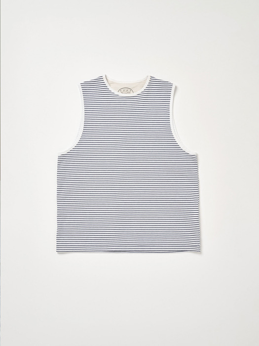 Via Irie stripe sleeveless (Ivory Stripe)