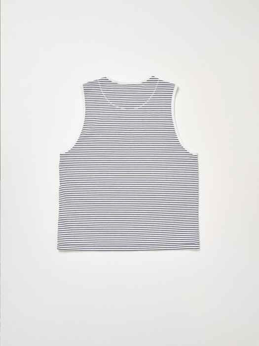 Via Irie stripe sleeveless (Ivory Stripe)