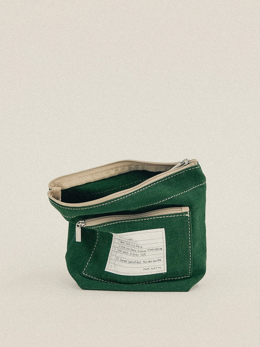 Letter Pocket Pouch - 5 colors