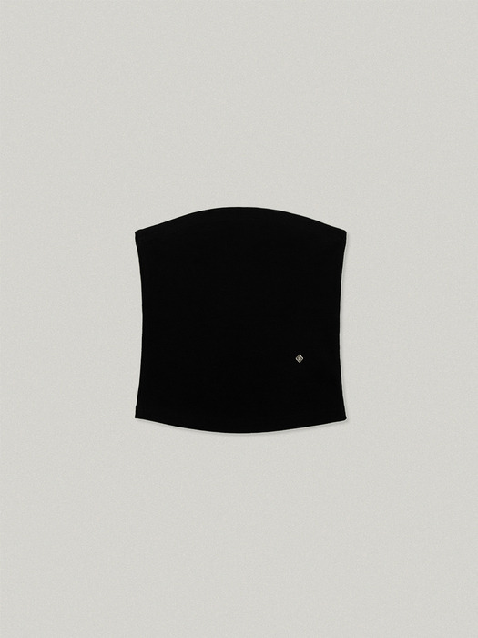 CLOVER TUBE TOP [BLACK]