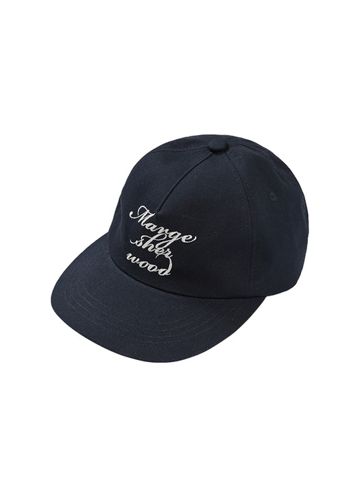 VINTAGE LOGO BALLCAP_navy