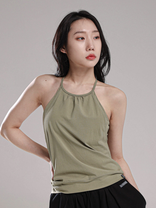 [2TT4229]올인원 홀터넥 탑