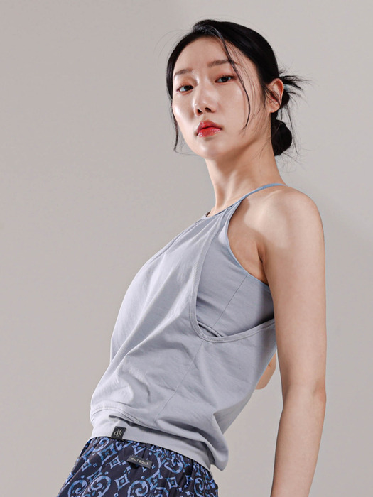 [2TT4229]올인원 홀터넥 탑