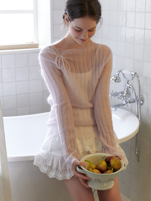 Dearest mohair knit (lavender)