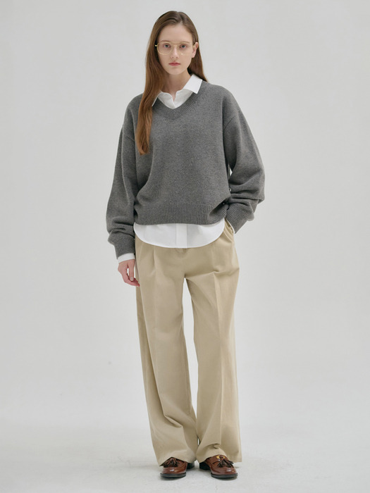 24FN corduroy wide pants [2colors]