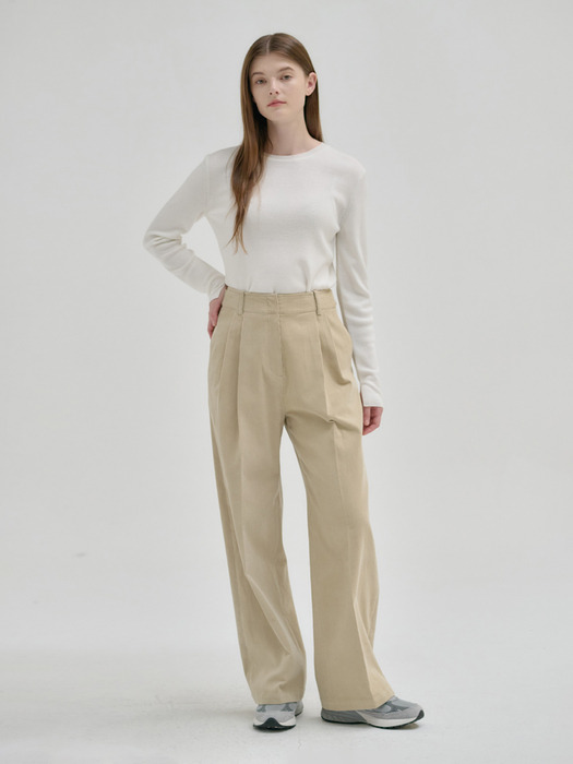 24FN corduroy wide pants [2colors]