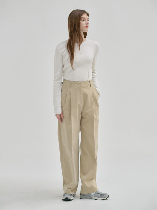 24FN corduroy wide pants [2colors]