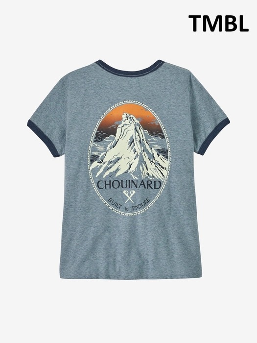 [공식]Womens Chouinard Crest Ringer Responsibili-Tee® 37771P7