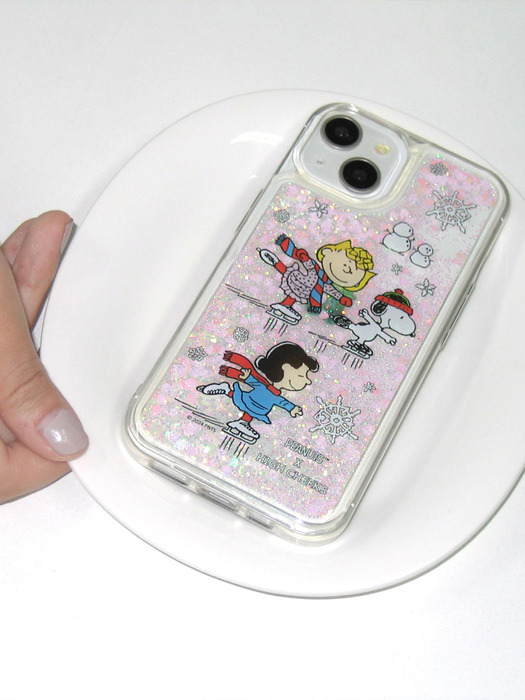 Ice skating glitter case_HC249DGP002O