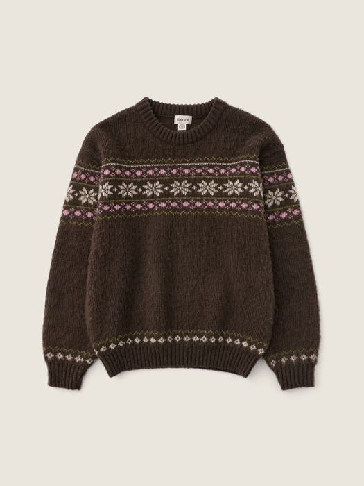 Noah Wool Knit (Brown)