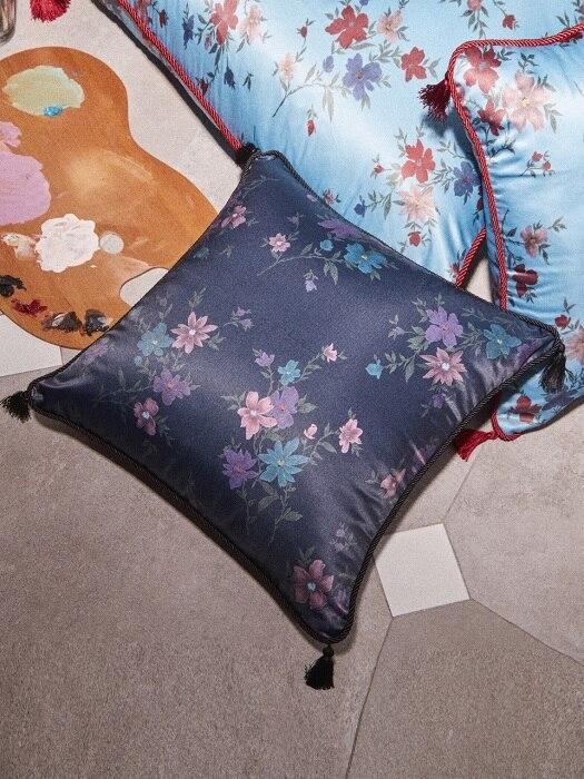 Poppy flower cushion [2color]
