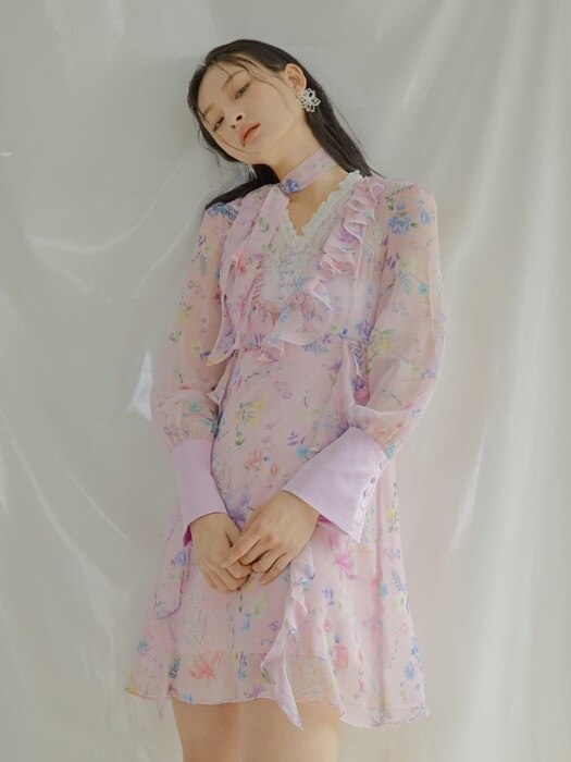 Plumblossom Dress [Pink]