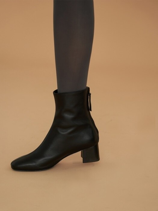 flutter ankle boots - black