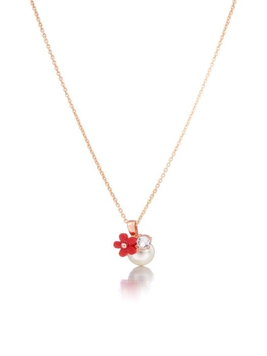 CHERRY BLOSSOM PEARL NECKLACE