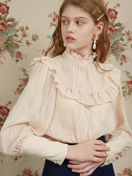 LY FRILL BLOUSE