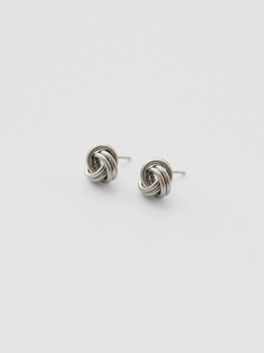 two line twist earrings (2colors)