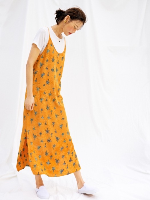 [Slip Dress] Palmtree - Amber