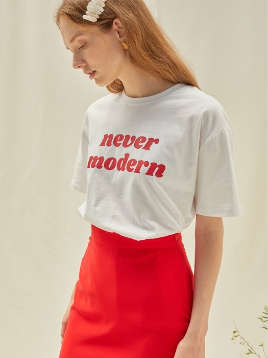 M Never Modern Tshirt_WH