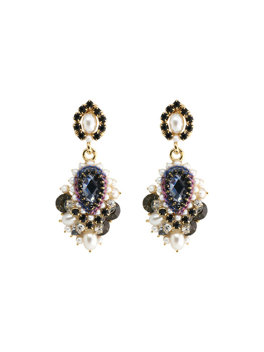 Crystal Bouquet Earrings