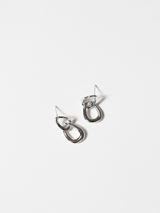 double chain earring