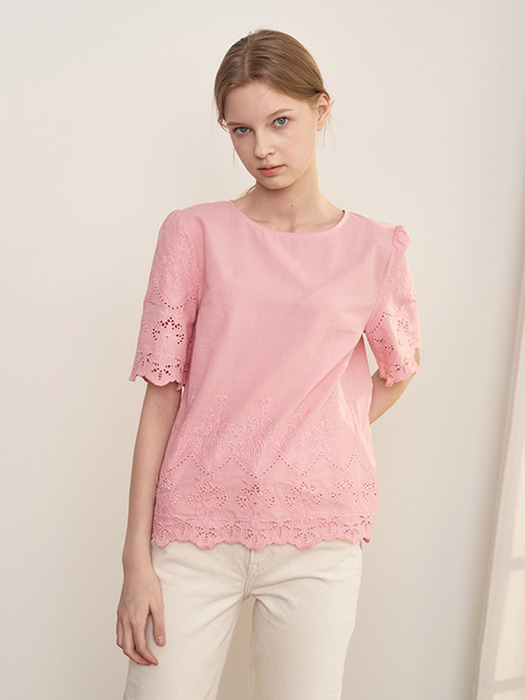 OLI COTTON TOP IN PINK