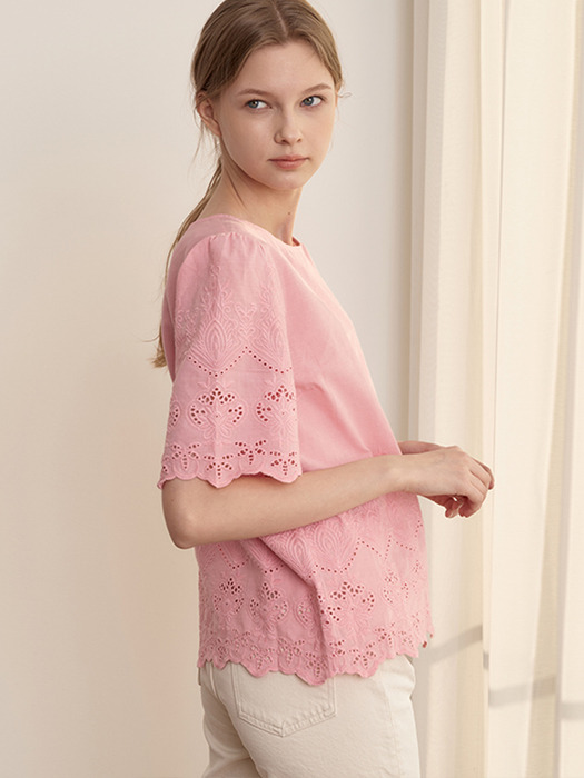 OLI COTTON TOP IN PINK