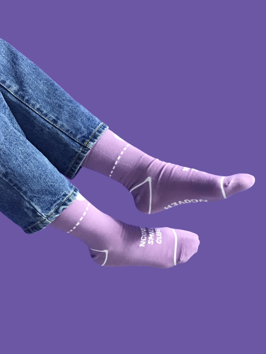 Smile club socks-light purple
